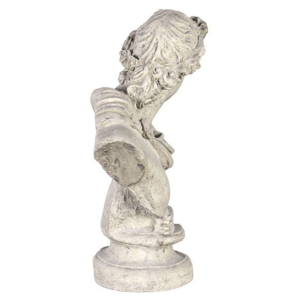 Busto Statua Apollo Belvedere Design Toscano | Ghisa E Resina, Bianco, 30 Cm | Riproduzione Opera Classica - Foto 7